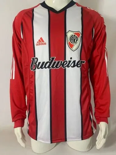 03-04 River away retro long skeeve jersey