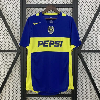 04-05 Boca home retro jersey