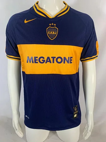 06-07 Boca home retro jersey