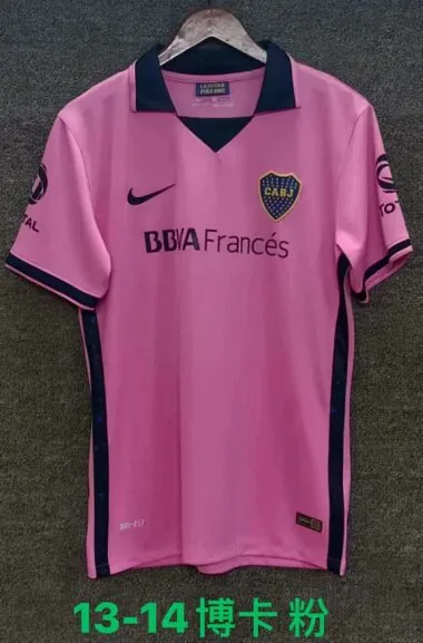 13-14 Boca Pink retro Jersey