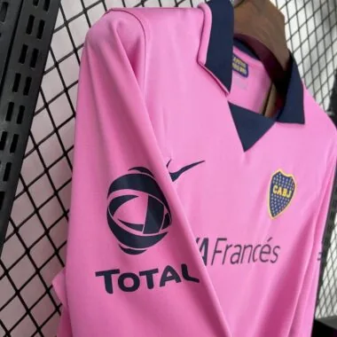 13-14 Boca away long sleeve retro jersey