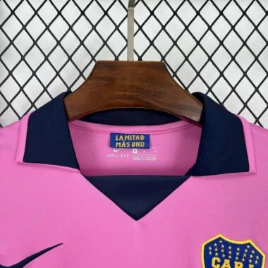 13-14 Boca away long sleeve retro jersey