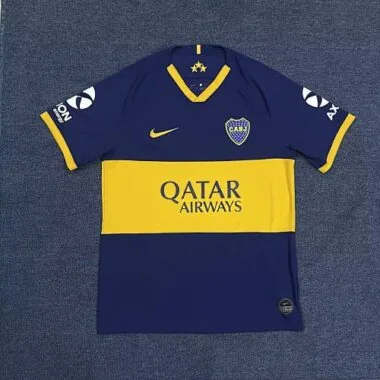 19-20 boca home retro jersey