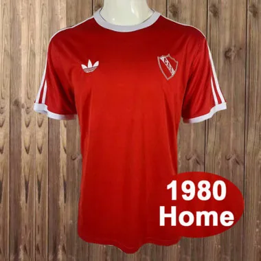 1980 Independiente home retro jersey