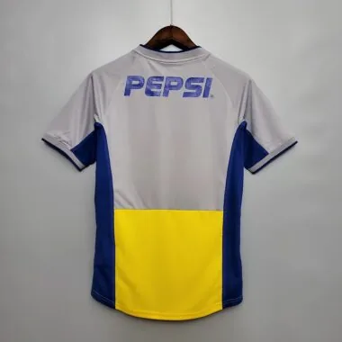2002 : match à l'extérieur contre les Boca Juniors
