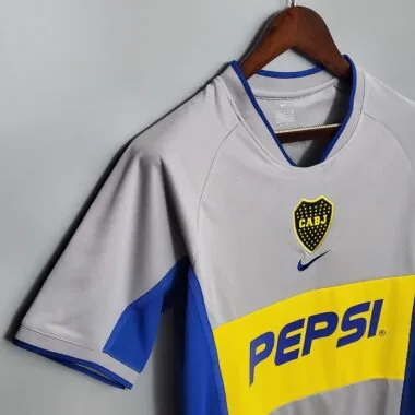 2002 : match à l'extérieur contre les Boca Juniors