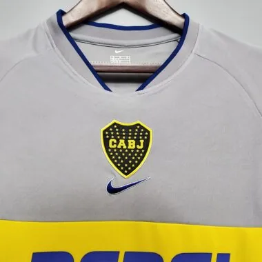 2002 : match à l'extérieur contre les Boca Juniors