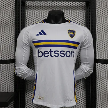 Maillot de match à manches longues Boca (à l'extérieur), version joueur, 24-25