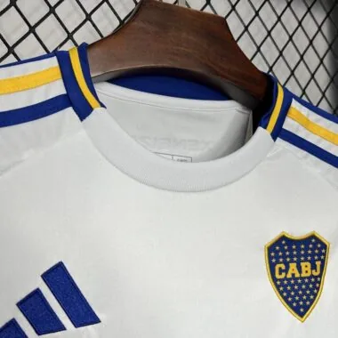 Maillot blanc de Boca à l'extérieur 24-25
