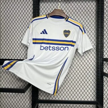 Maillot blanc de Boca à l'extérieur 24-25
