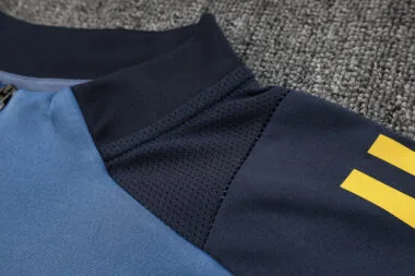 24-25 Boca blue half zip training suit