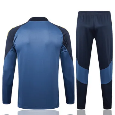 24-25 Boca blue half zip training suit