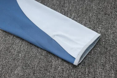 24-25 Boca gray blue half zip training suit