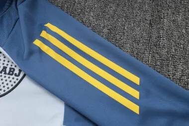 24-25 Boca gray blue half zip training suit