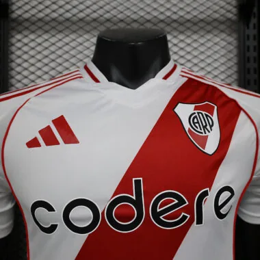 Maillot du River Plate 2024-2025, version joueur à domicile