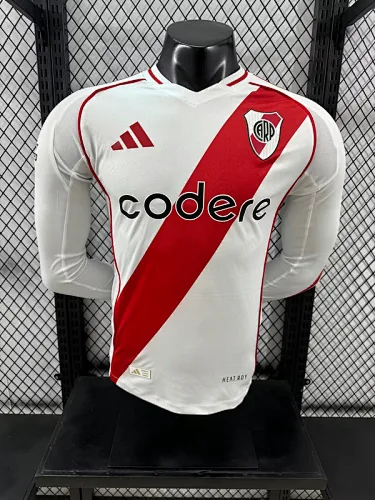 24-25 River home long sleeve player version jersey