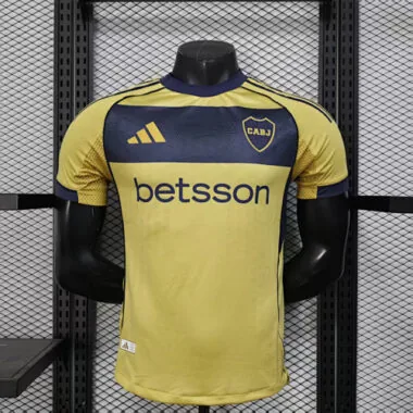 Maillot extérieur Boca, version joueur, saison 25-26