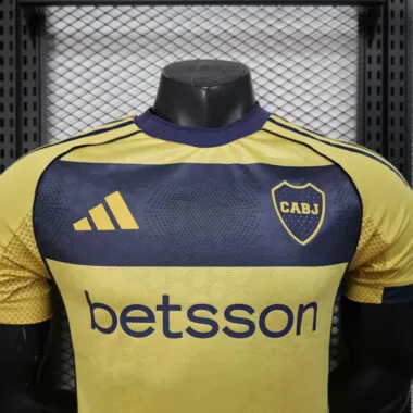 25-26 Camiseta Boca versión jugador visitante