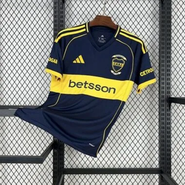 25-26 Boca Home blue jersey