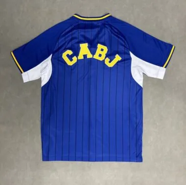 25-26 Boca blue baseball jersey