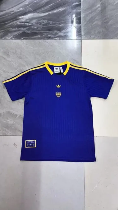 25-26 Boca blue training jersey