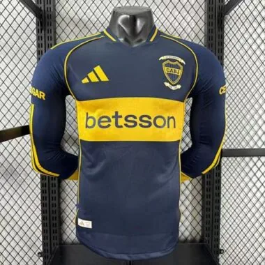 Maillot de match à manches longues Boca, version joueur, 25-26