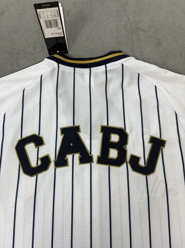 25-26 Boca white baseball jersey