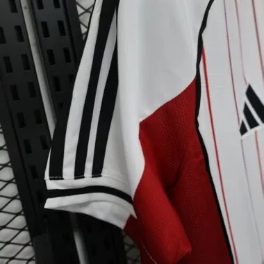 25-26 River Plate white baseball jersey