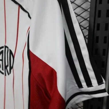 25-26 River Plate white baseball jersey