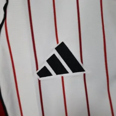 25-26 River Plate white baseball jersey