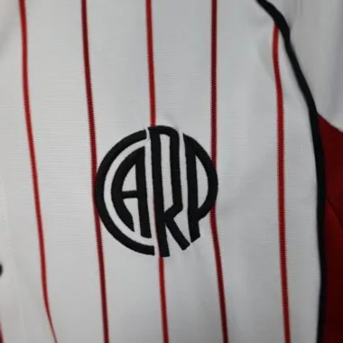 25-26 River Plate white baseball jersey