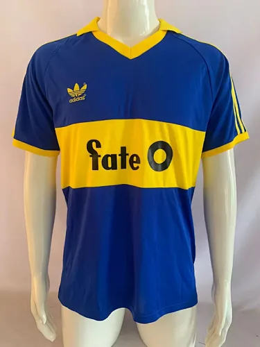 86-88 Boca home retro jersey