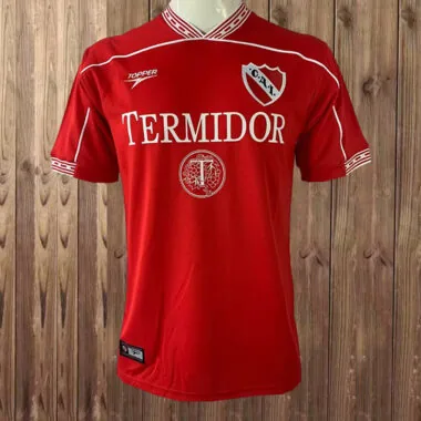 98-00 Independiente home retro jersey