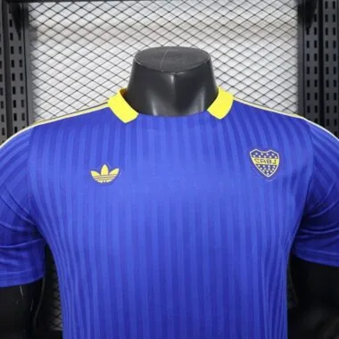 Boca Junior 2025/26 Blue retro Player version jersey (S-2XL)