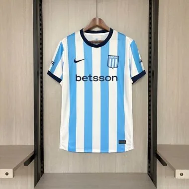 Racing Club de Avellaneda 2026/27 home soccer jersey size S-4XL