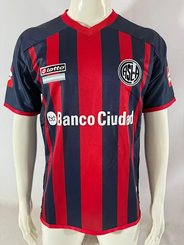 Retro 13-14 San Lorenzo home soccer jersey