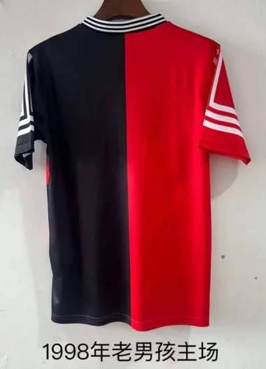 Retro 1998 Newell#039;s Old Boys home soccer jersey size S-2XL