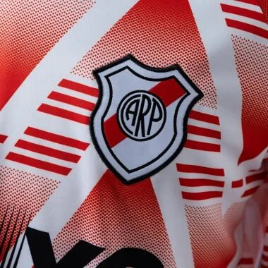 Retro River Plate 1994 Away Long Sleeve Jersey