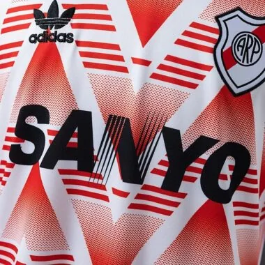 Retro River Plate 1994 Away Long Sleeve Jersey