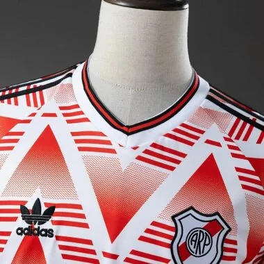 Retro River Plate 1994 Away Long Sleeve Jersey