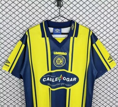 Retro Rosario Central 1998/99 home soccer Jersey