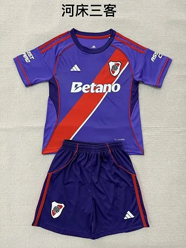River plate 2025/26 Third Away kid kit jersey size 16-28