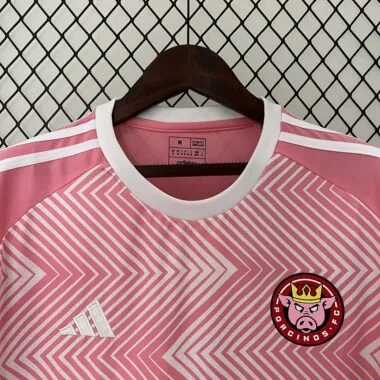 24-25 porcinos fc home pink jersey