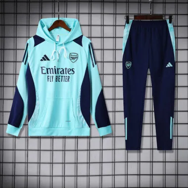 24-25 Arsenal green hoodie suit