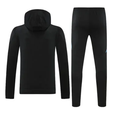 24-25 Argentina black hoodie suit