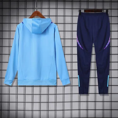 24-25 Argentina blue hoodie suit