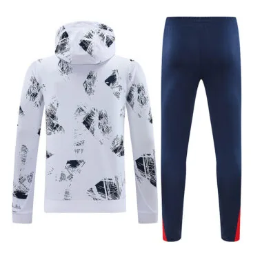 24-25 PSG white hoodie suit