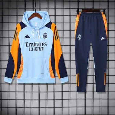 24-25 Real Madrid white hoodie