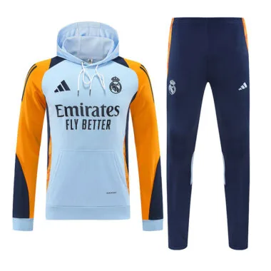 24-25 Real Madrid white hoodie