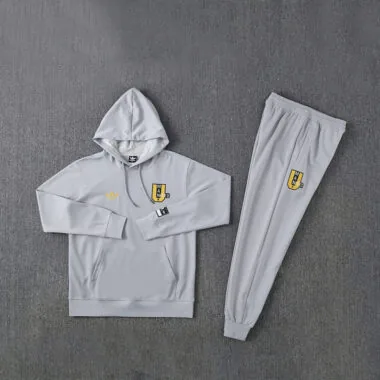 25-26 Manchester United gray hoodie suit